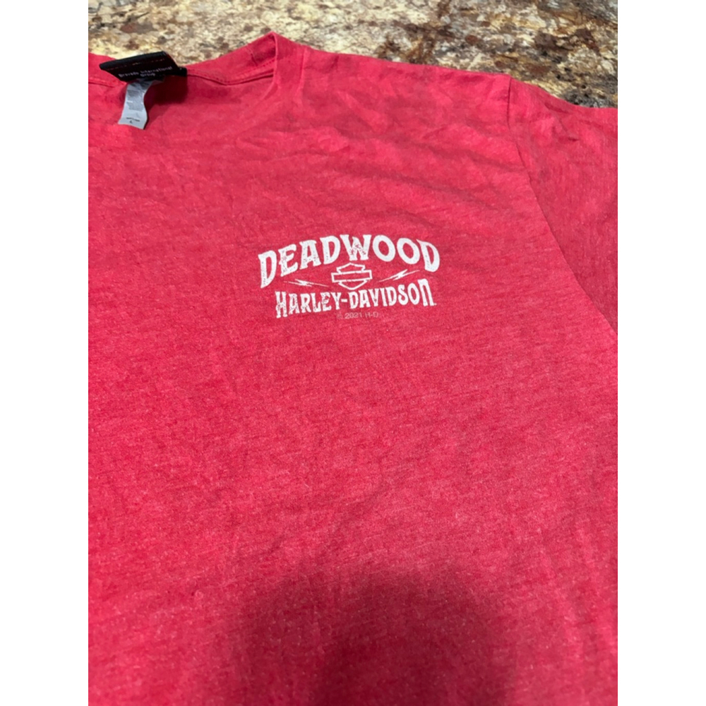 Harley-Davidson Deadwood Poker Cards Tee - Picture 2 of 6